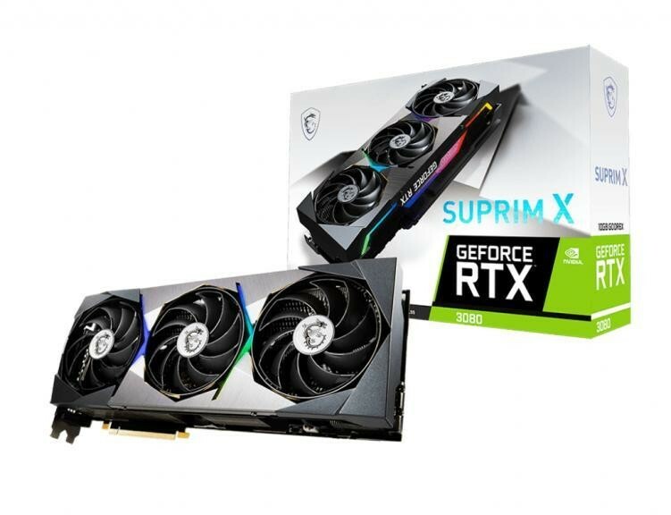 MSI GeForce RTX 3080 12GB GDDR6X 320bit (RTX 3080 SUPRIM X 12G L