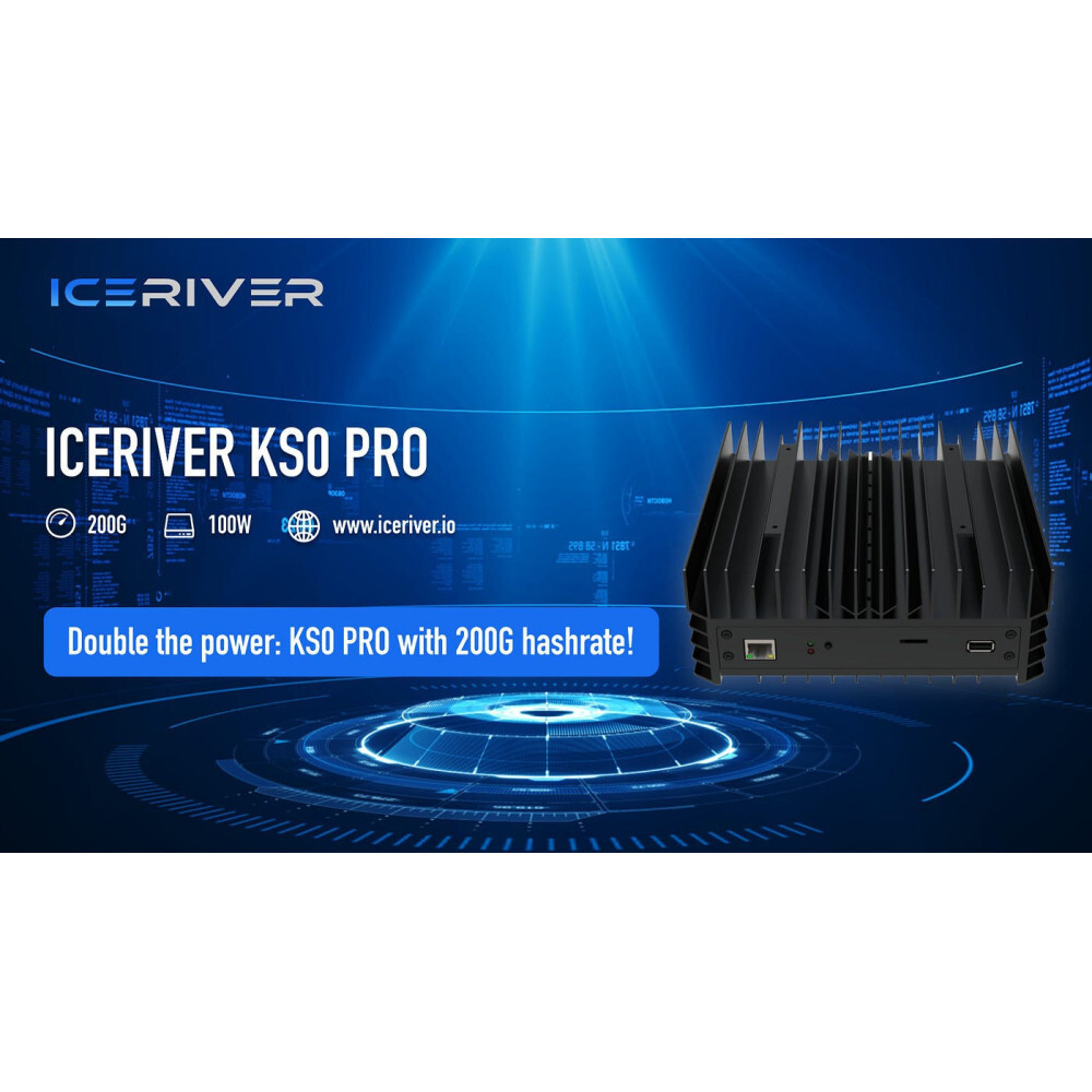 Iceriver KS0 PRO KASPA bányászgép