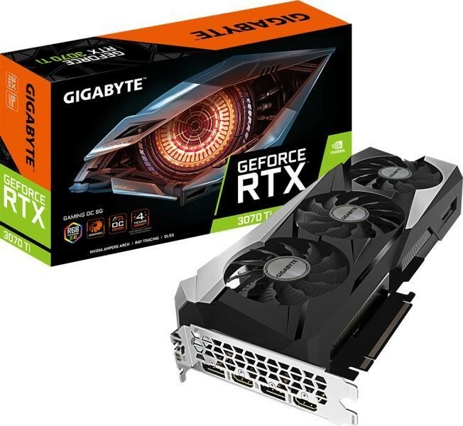 GIGABYTE GeForce RTX 3070 Ti GAMING OC 8GB